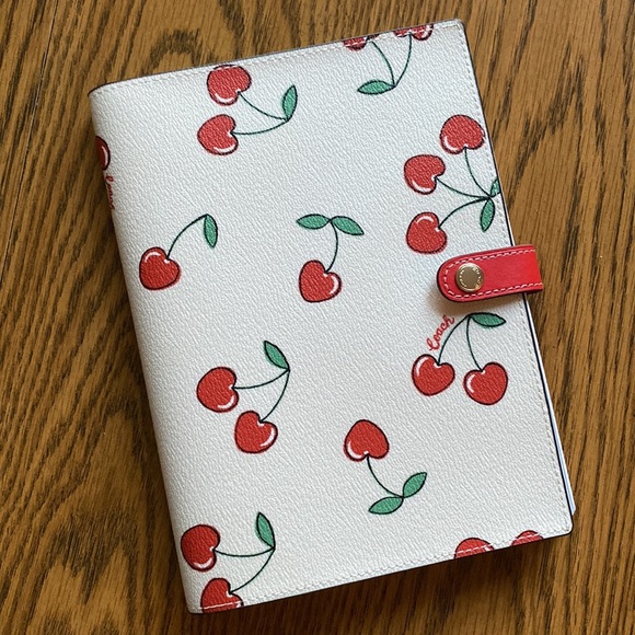 Coach Cherry Notebook - Picture 2 of 15